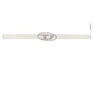Diesel logo white belt